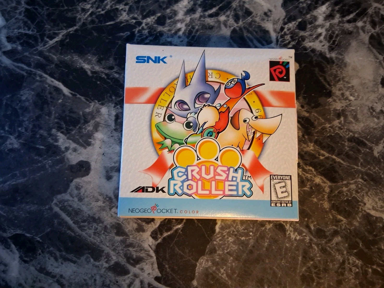 Crush Roller Neo Geo Pocket Color Complete CIB Tested Excellent Condition