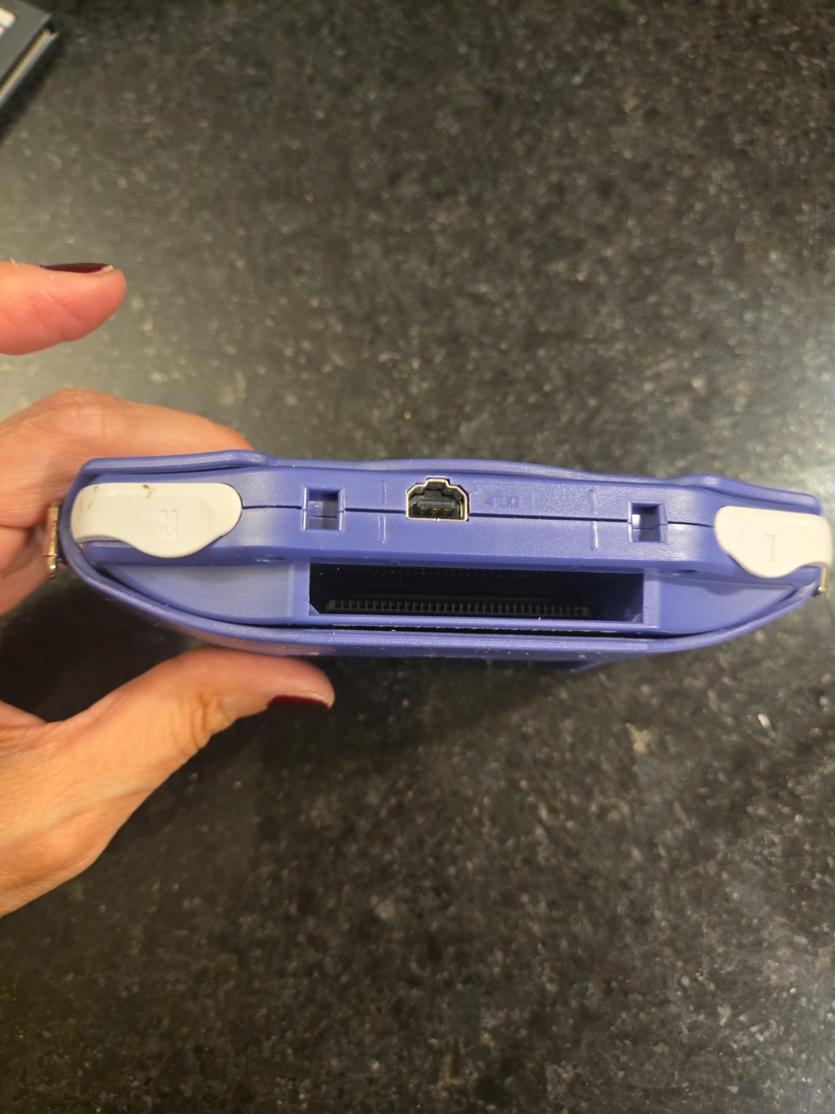 Nintendo Game Boy Advance GBA Console Indigo Purple – GOOD 100% OM