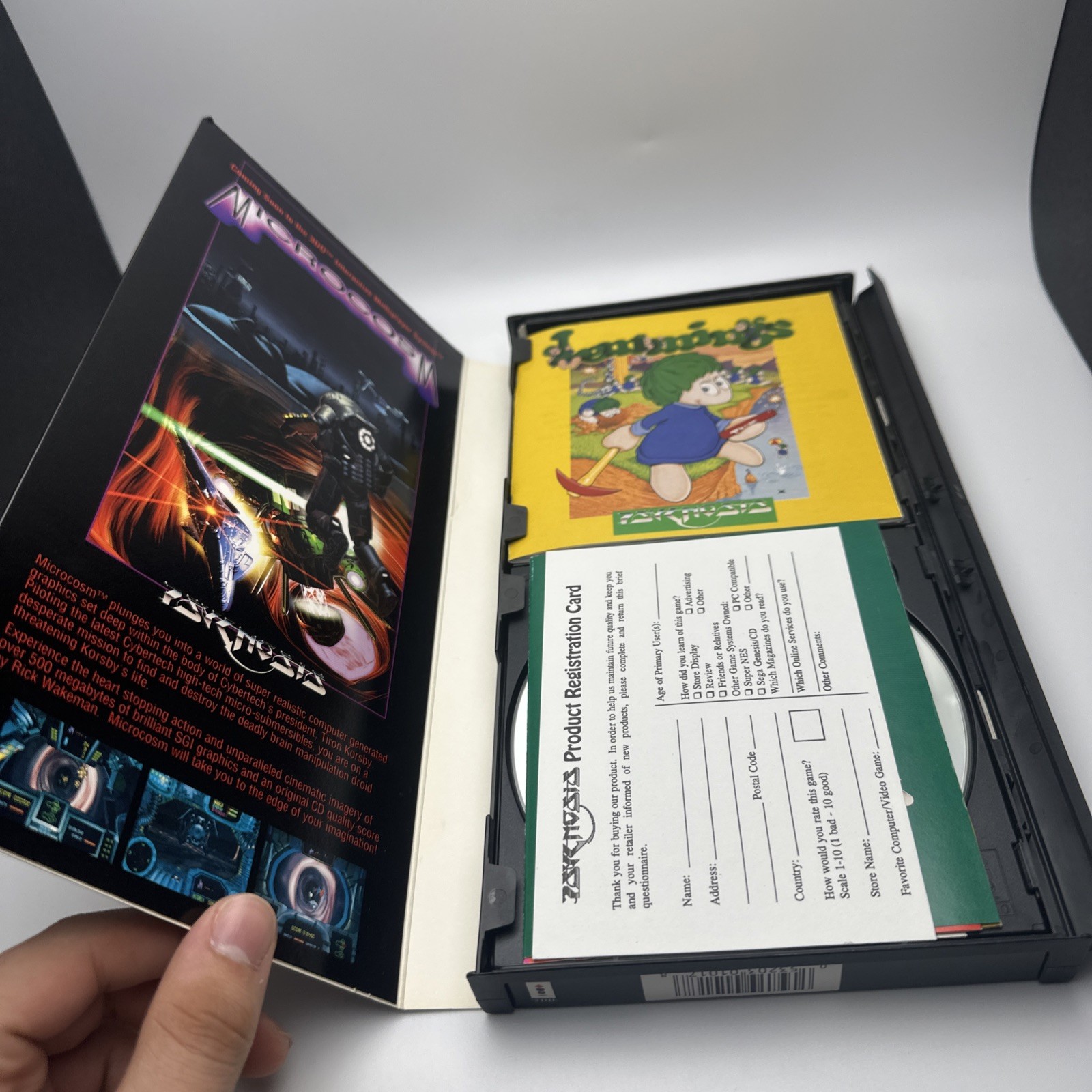 Lemmings (3DO, 1993) CIB VERY CLEAN! Clean Box