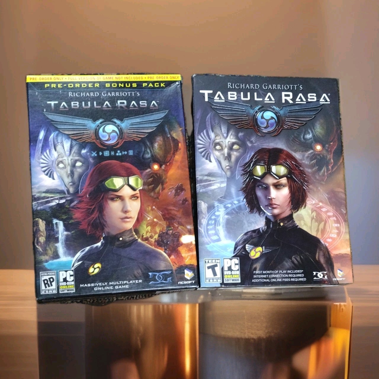 NCsoft Richard Garriott’s Tabula Rasa PC DVD-ROM Plus Pre-Order Bonus Online NEW
