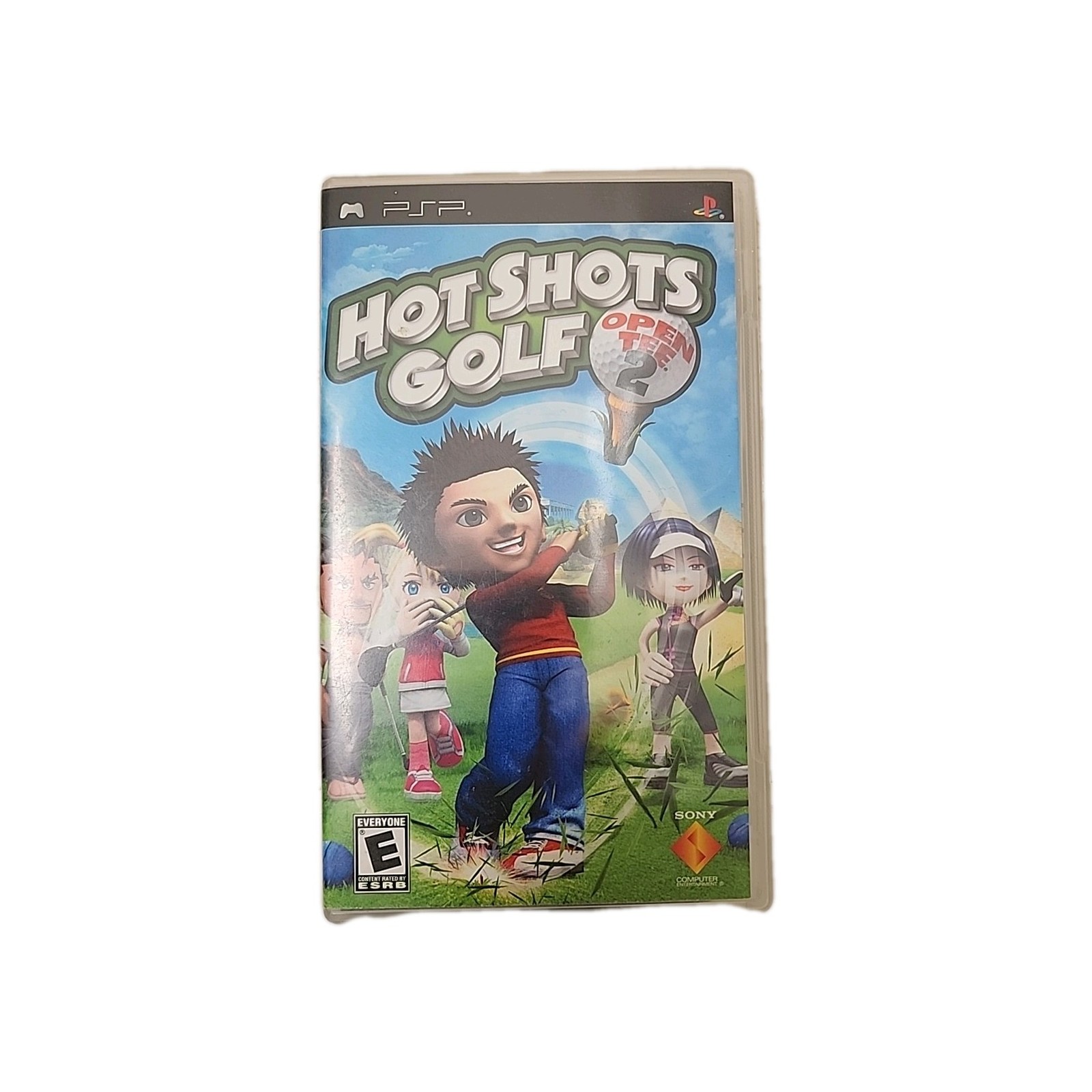 Hot ShotS Golf 2 PSP CIB Untested & Broken Case Read Description