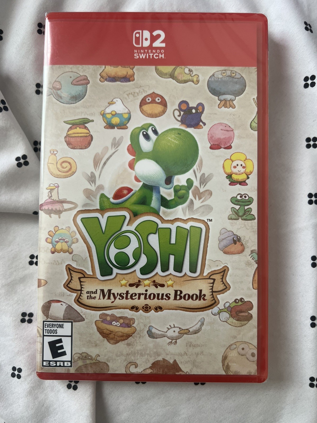 Yoshi and the Mysterious Book – Nintendo Switch 2-Brand New/Sealed-Ships Free