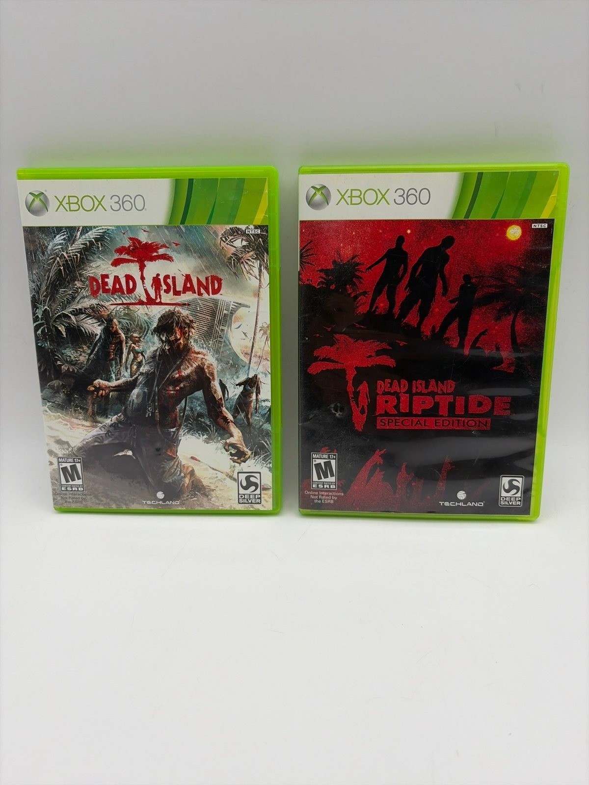 Dead Island & Dead Island Riptide Special Edition Microsoft Xbox 360 Tested Work