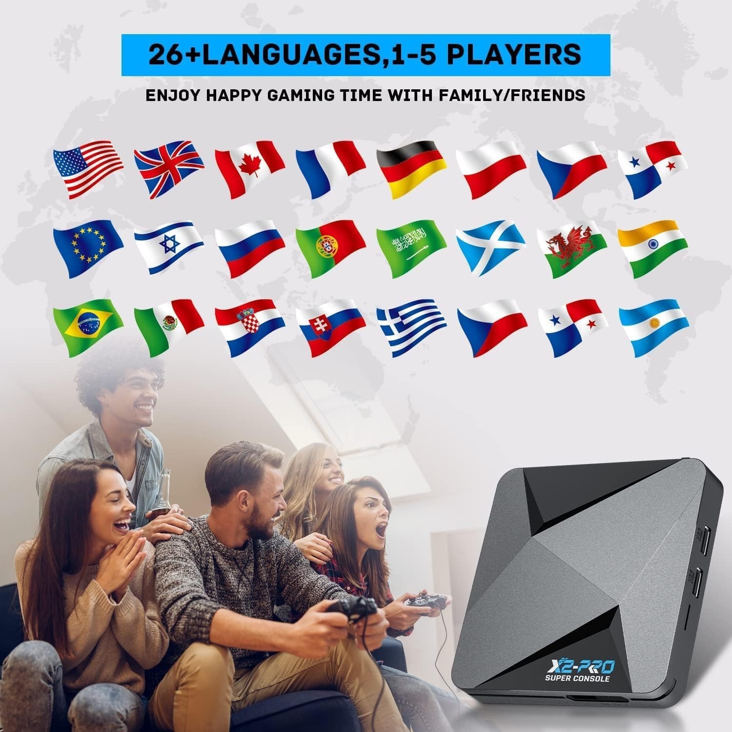 Experience 4K Retro Gaming with Super Console X2 PRO – Android 9.0 & EmuELEC 4.6