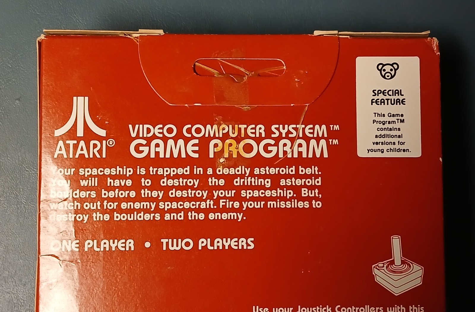 Atari 2600 Asteroids – Factory Sealed – Complete In Box (CIB)