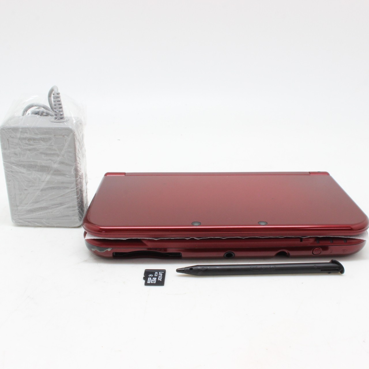 [ NEAR MINT ] NINTENDO NEW 3DS XL Metallic RED Game Console From Japan 4183