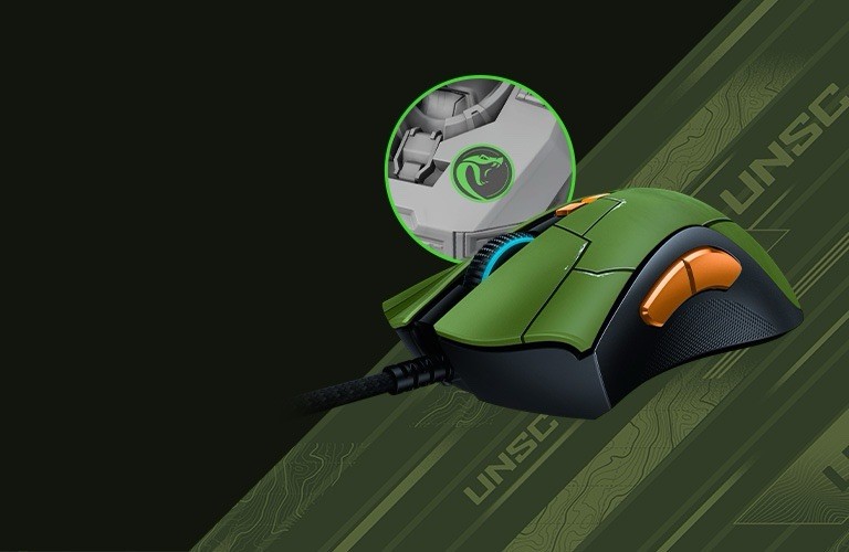 Halo Infinite In-Game Content DLC Code Fangs Emblem From Razer Deathadder Mouse