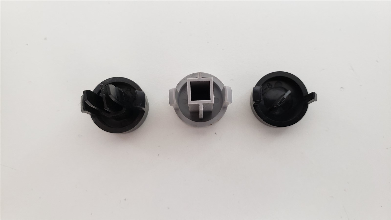 OEM Replacement Nintendo GameCube – Power, Reset, Open Button Set Black (3Pcs.)