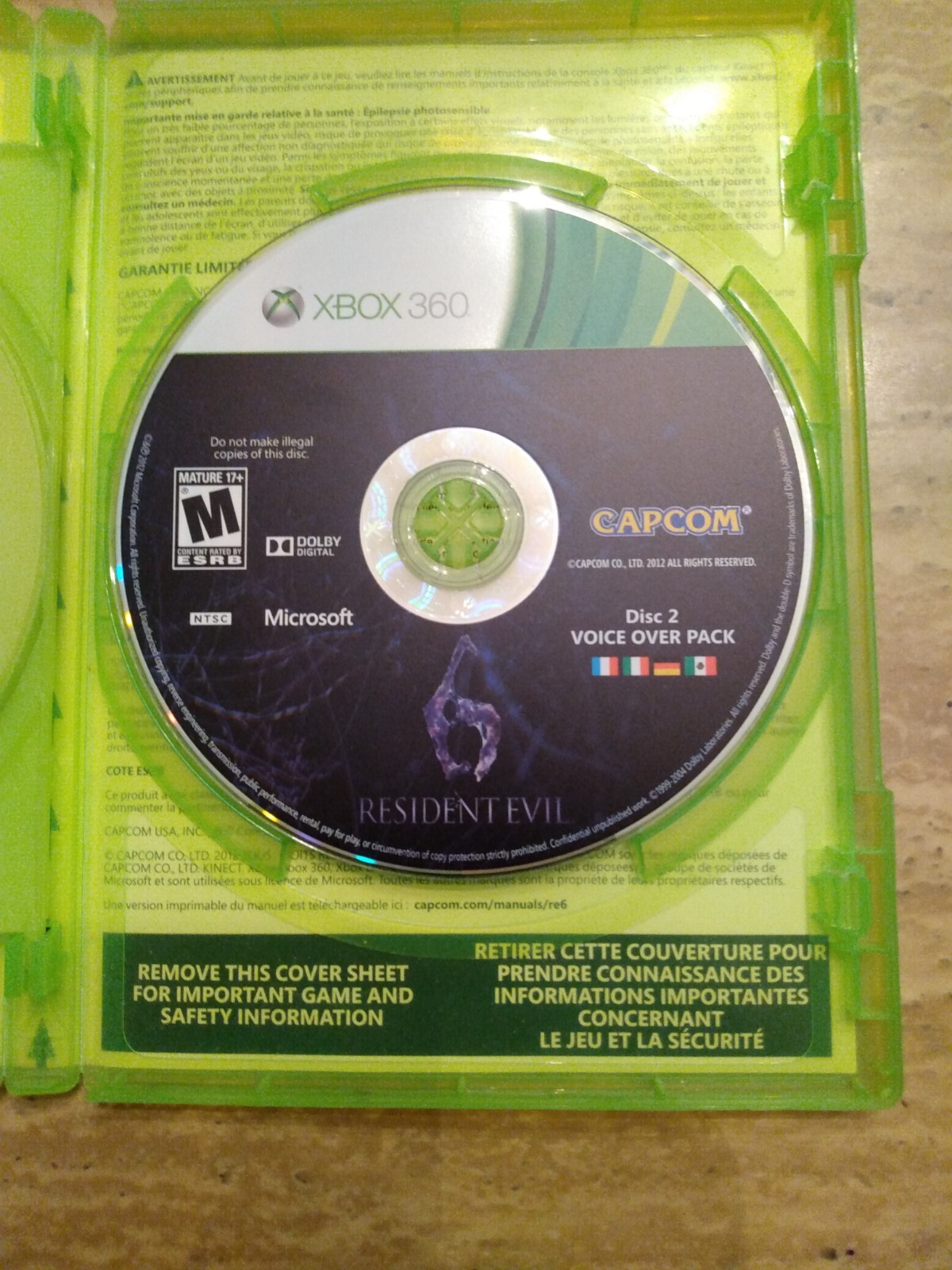 🔥 Resident Evil 6 For Xbox 360 – In Original Factory Box With Discs – Shipping