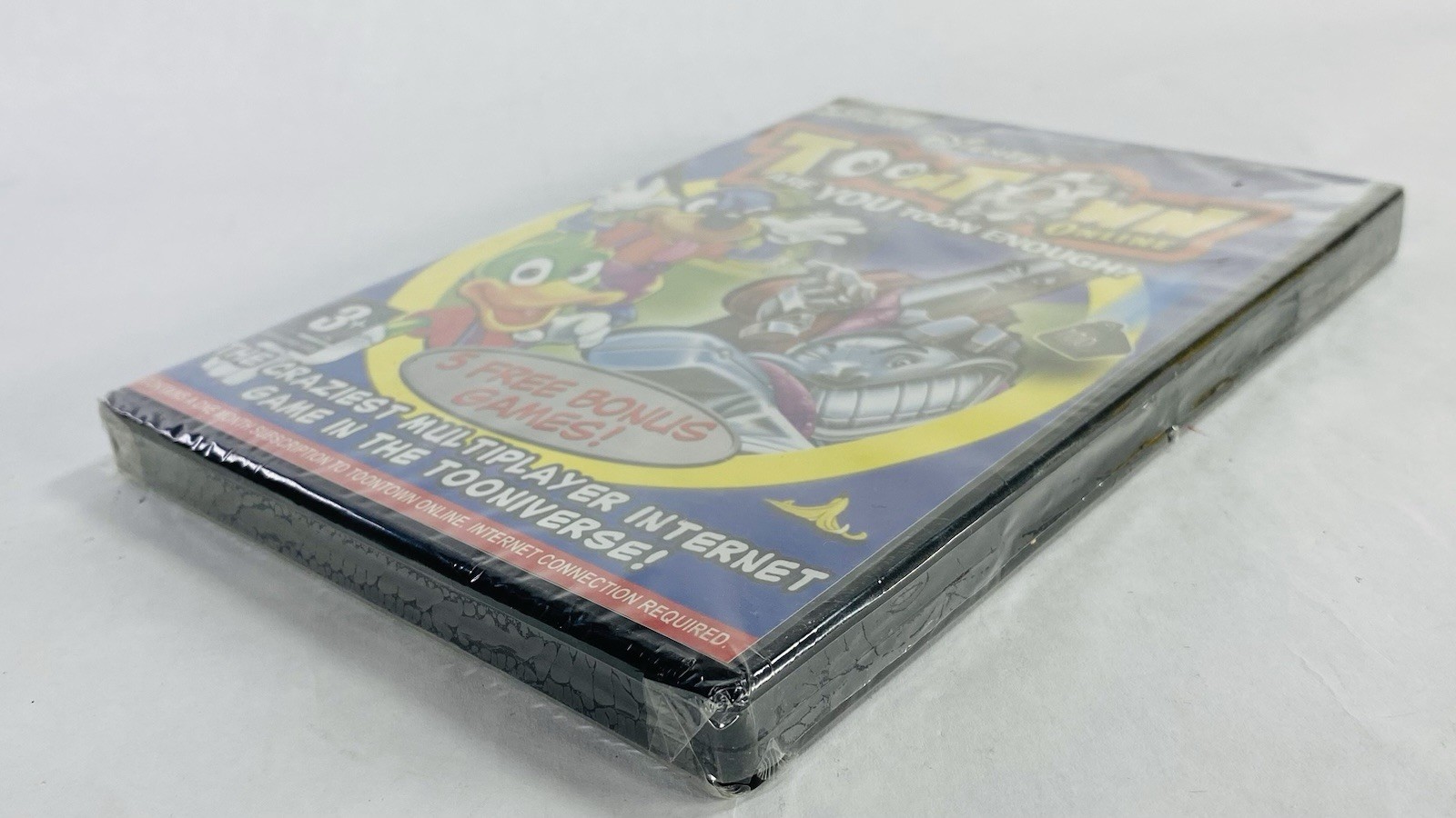 New! Disney’s Toontown Online PC CD-ROM Software Game Rare Sealed!
