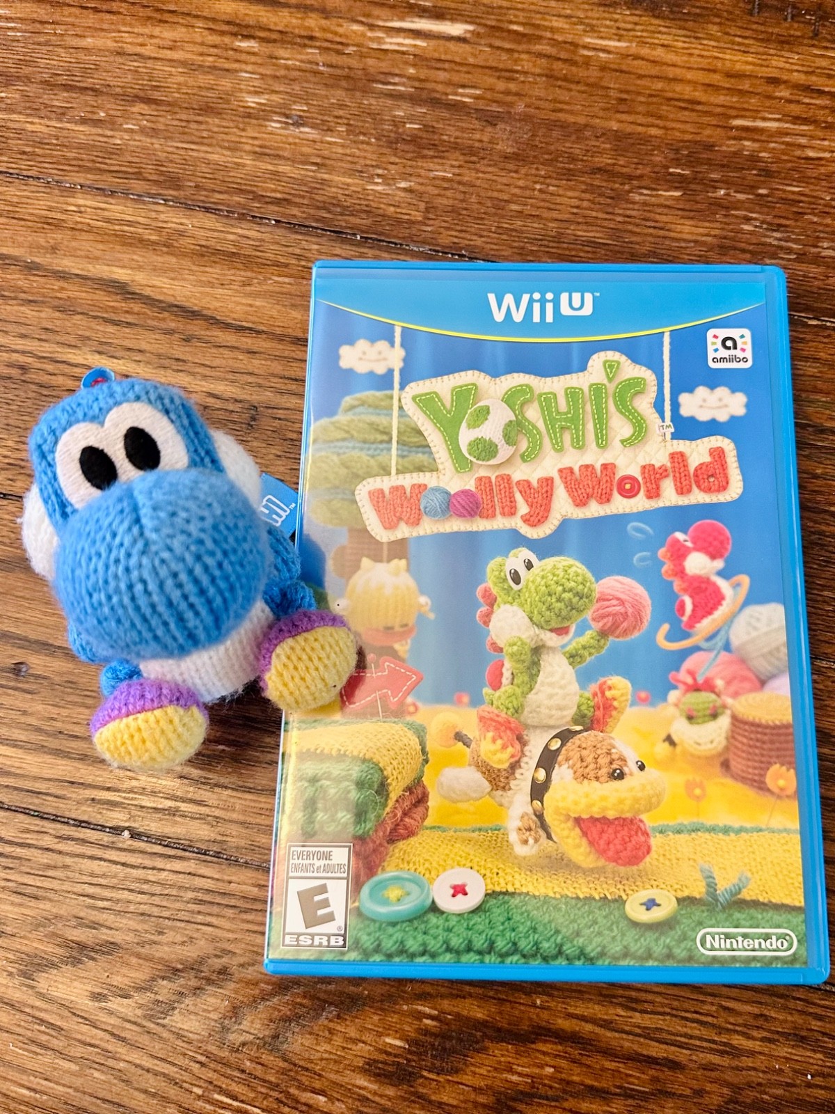 Yoshi’s Woolly World + Light Blue Yarn Yoshi (Nintendo Wii U, 2016)