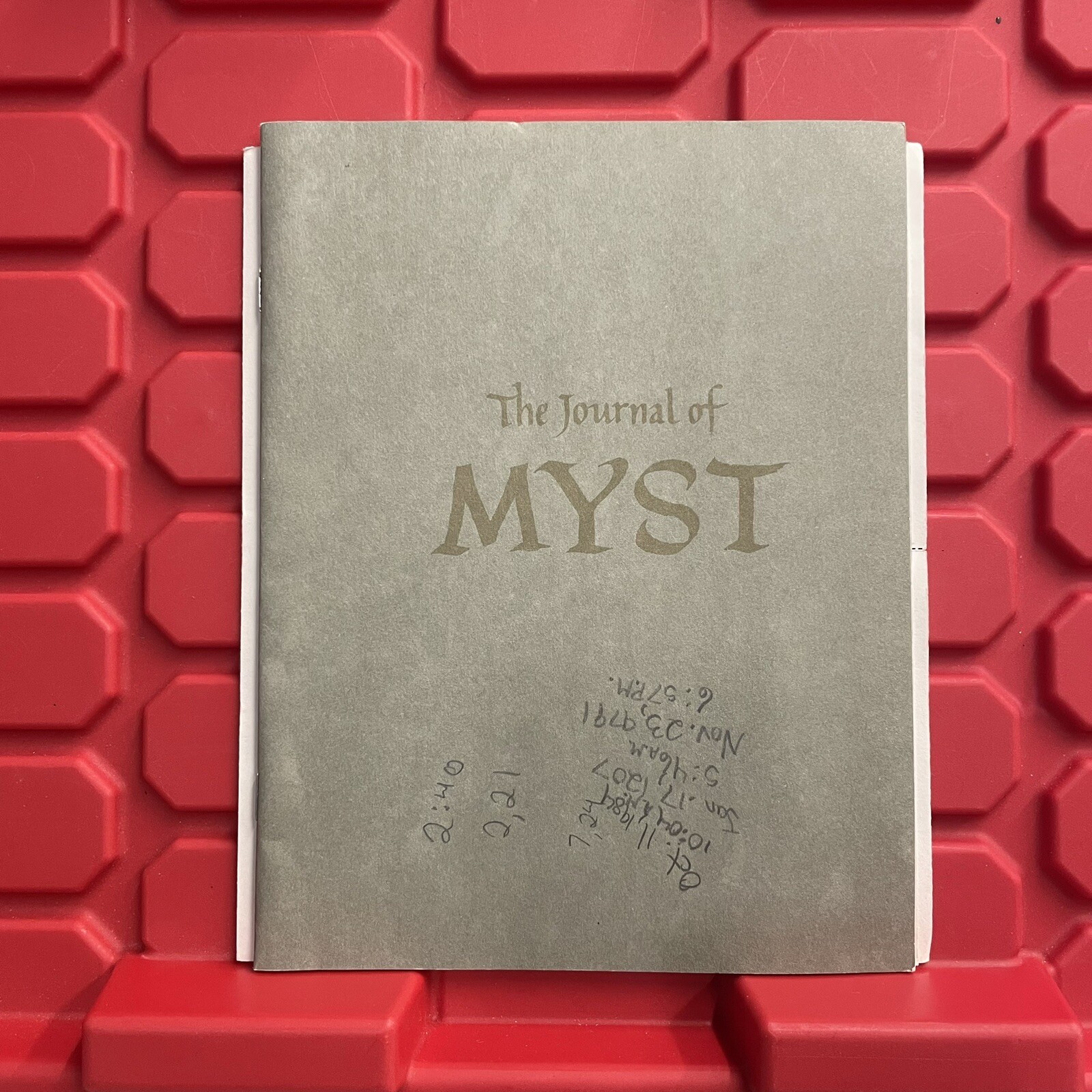 Myst Windows PC With Manual And Used Journal Windows 95 Vintage 1994