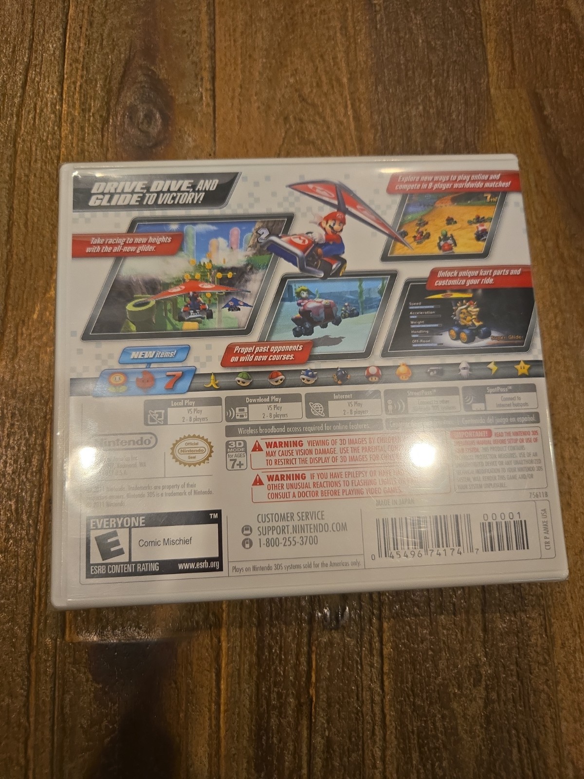 Mario Kart 7 (Nintendo 3DS) Brand New – Factory Sealed