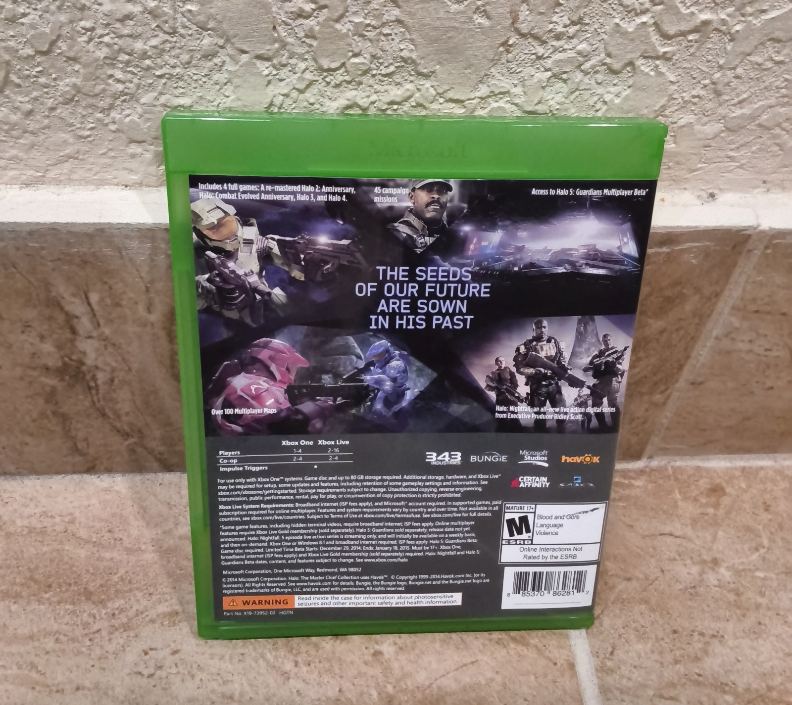 XBOX One – HALO: The Master Chief Collection CIB Complete [2014]