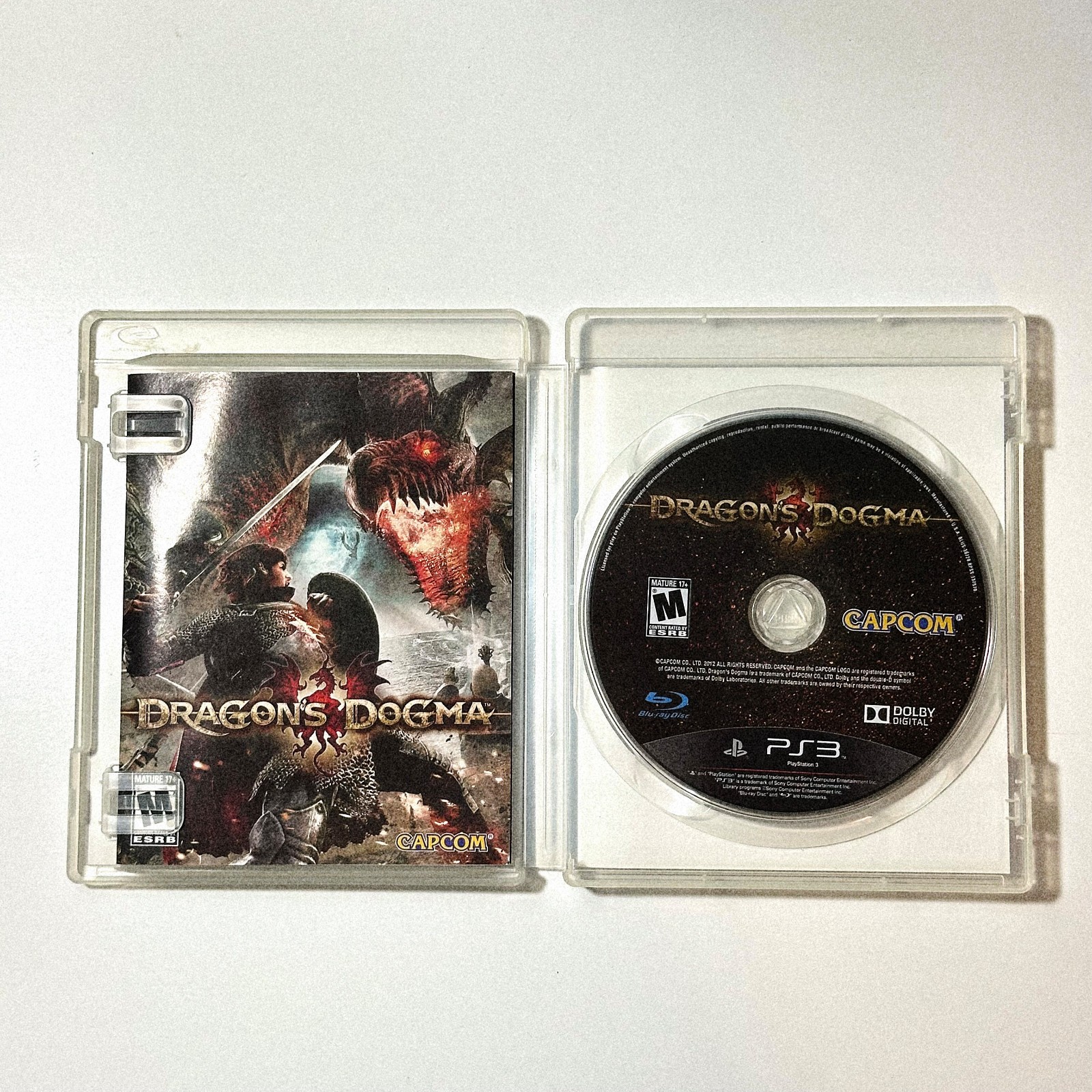 Dragon’s Dogma (Sony PlayStation 3) 2012; CIB Complete
