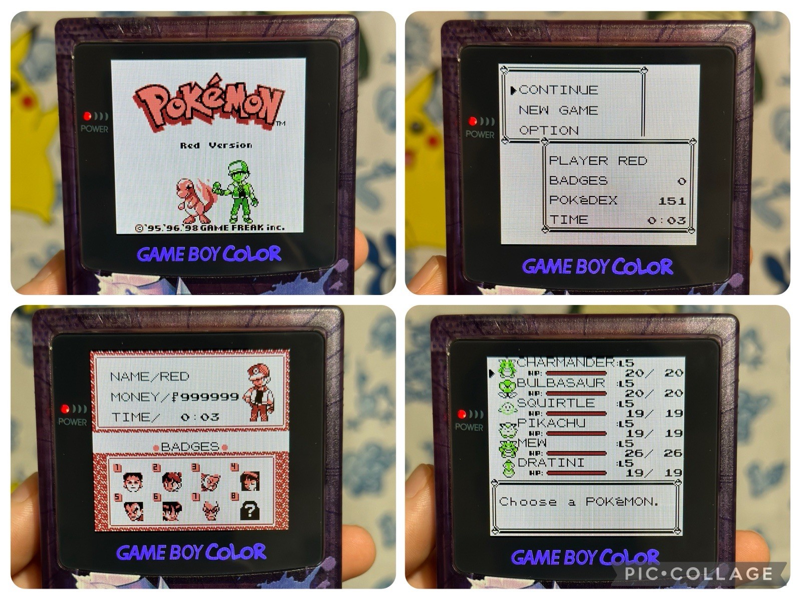 Pokemon Red w All 151 Complete Pokedex Nintendo Authentic Saves Max Items Money