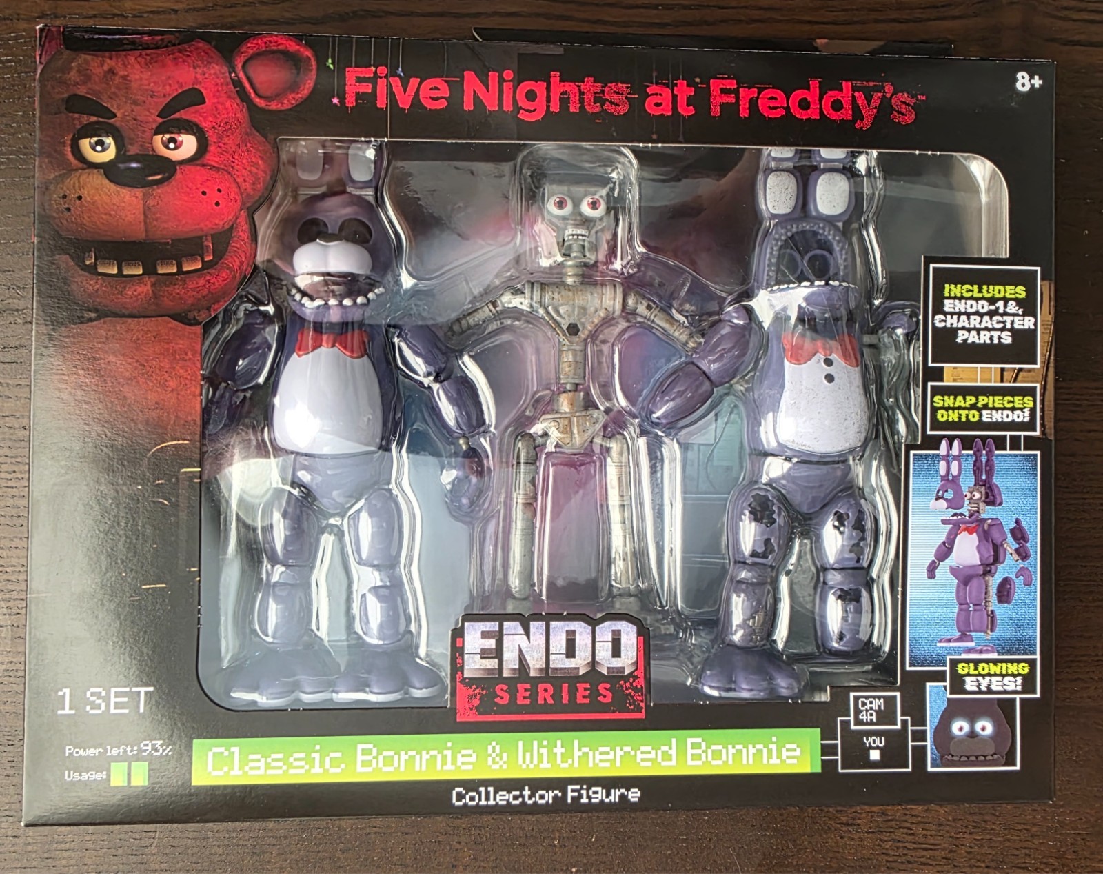 FNAF Jazwares ENDO SERIES Classic Freddy And Classic Bonnie Bundle