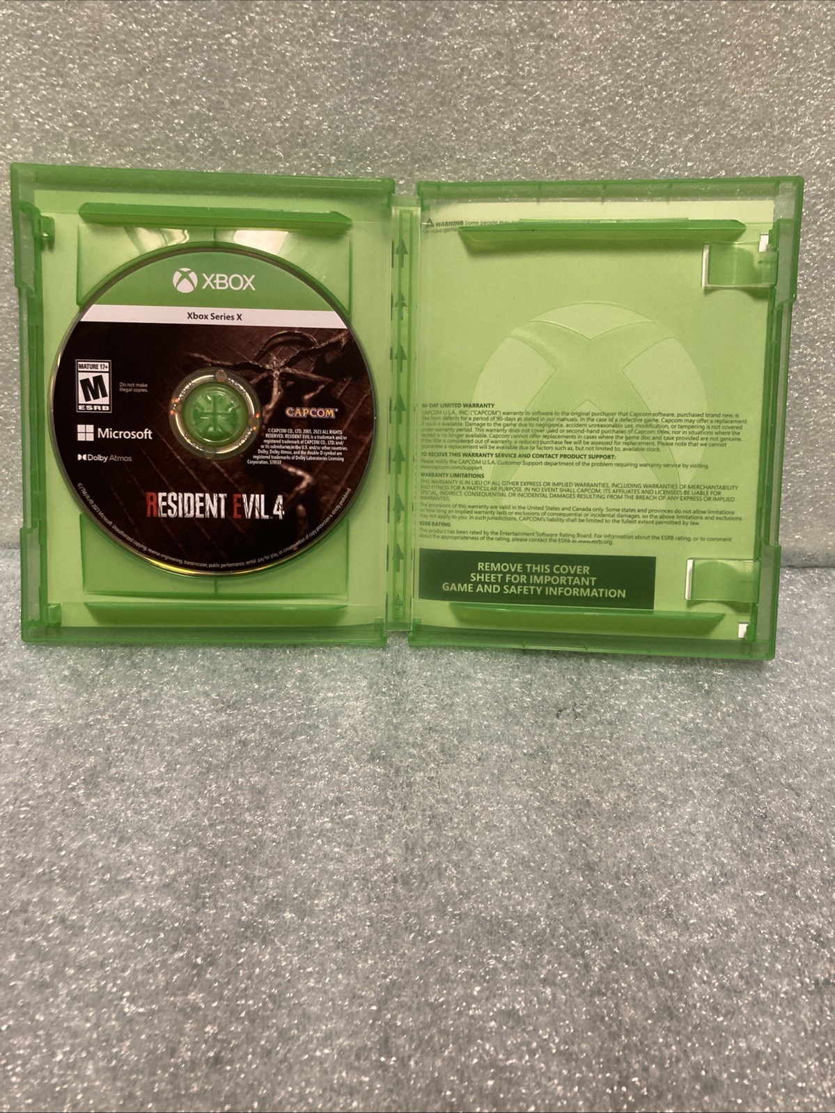 Resident Evil Requiem Microsoft Xbox Series X 4 5 6 Village Biohazard Lot Of 6