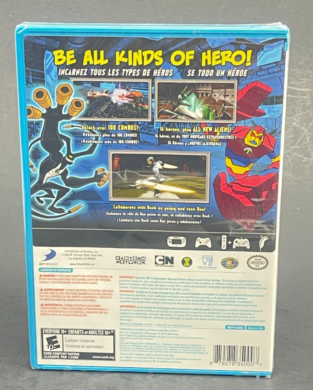 Ben 10: Omniverse (Nintendo Wii U, 2012) Brand New