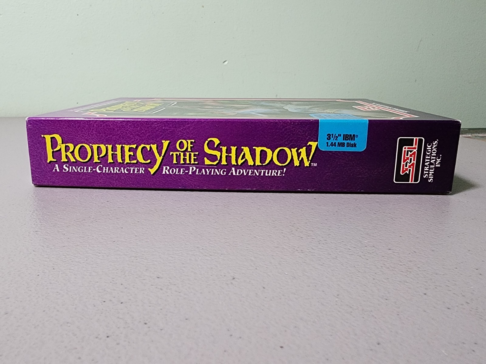 1992 SSI Prophecy of the Shadow PC Role Playing Computer Game Big Box