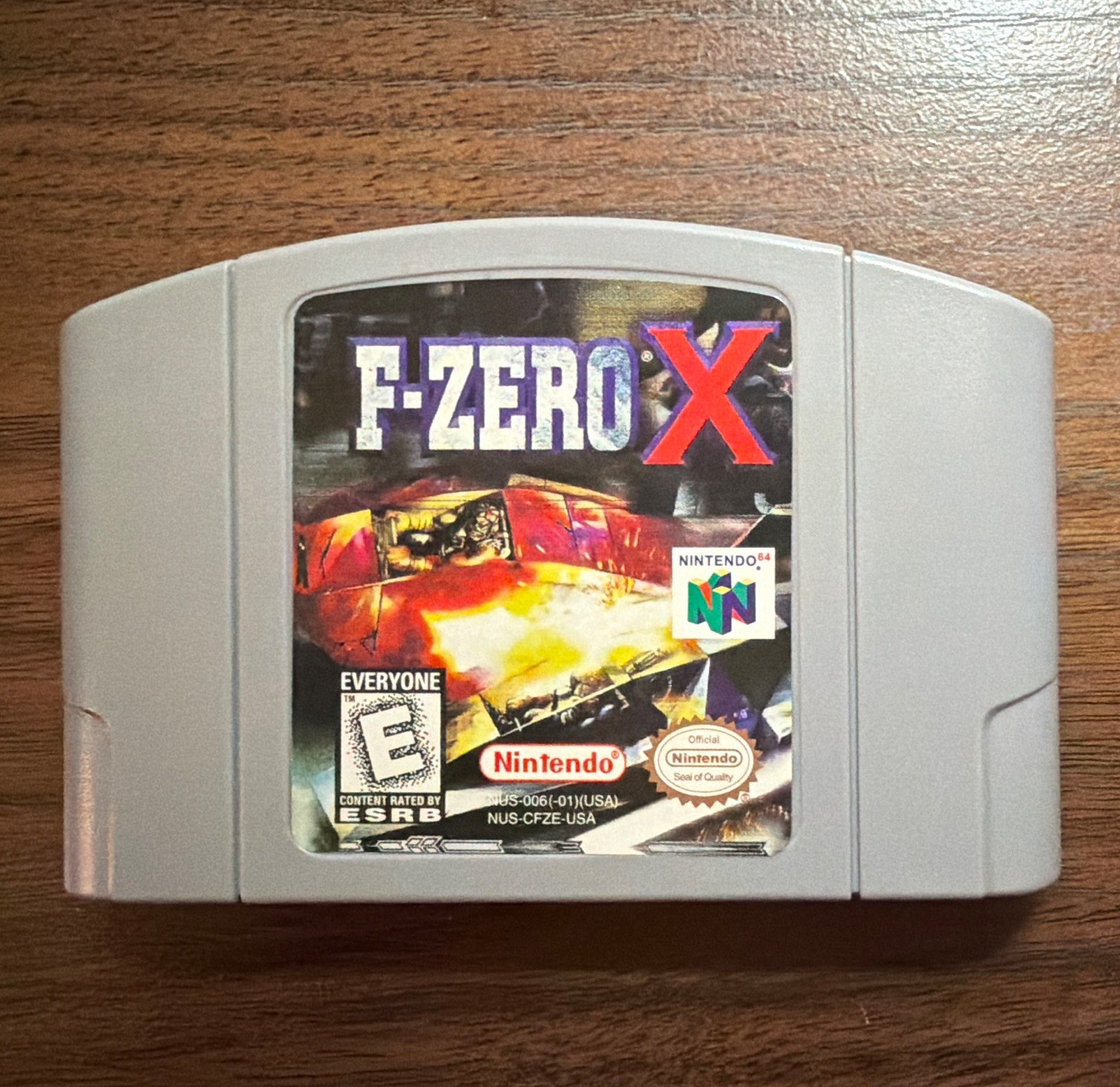 Nintendo F-Zero X Nintendo 64 N64 Cartridge E (Everyone) NTSC-U/C 1998