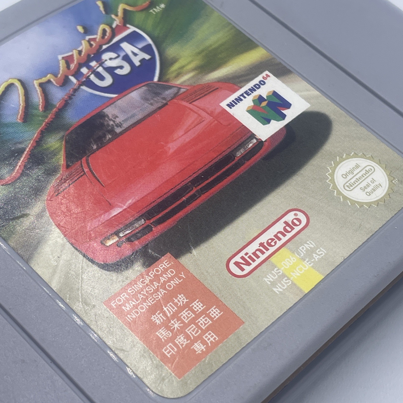Rare Cruis’n USA Nintendo 64 Singapore Malaysia Indonesia Variant Game Only