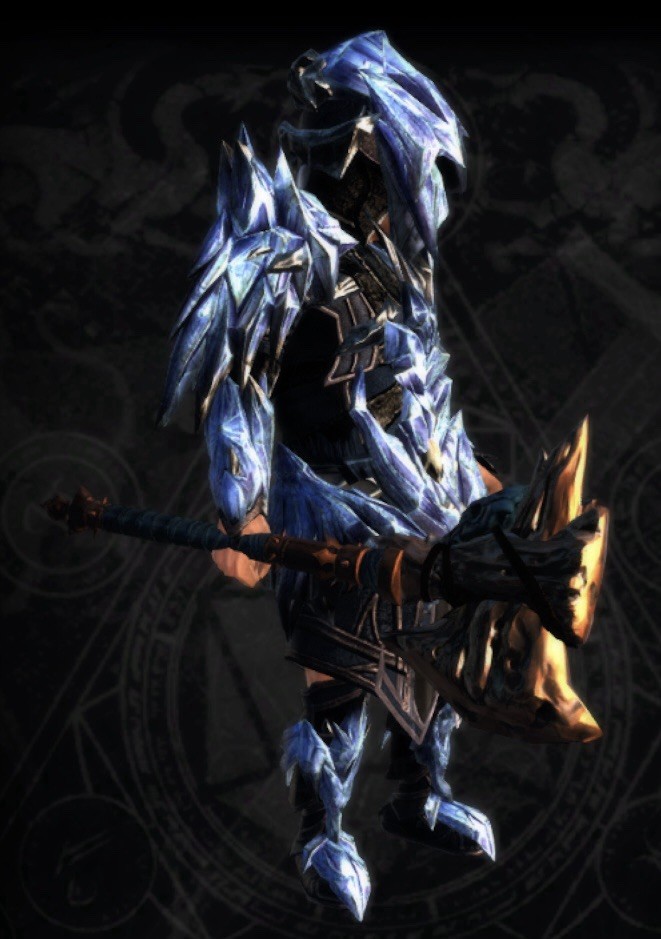 NEVERWINTER MMORPG⭐2013 LEGACY TRANSMUTE BLACK ICE AXE ⭐In-Game Content XBOX AD
