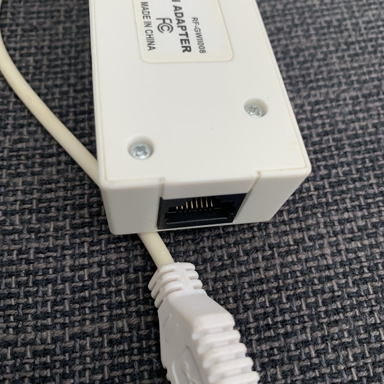 Official Nintendo Wii/Wii U/Switch LAN Internet Adapter USB to Ethernet