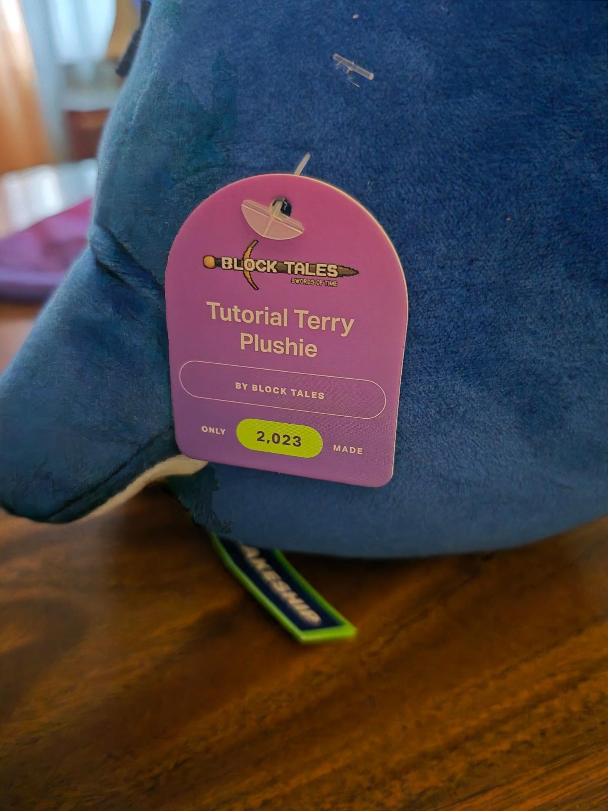 Makeship Plush Block Tales Indie Game Tutorial Terry Penguin Rare NEW