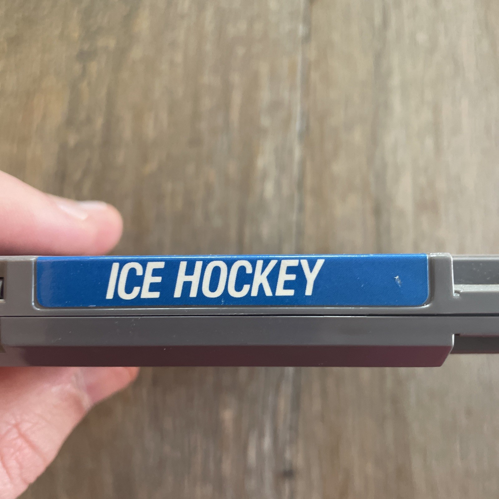 1988 Nintendo Ice Hockey Sports Series NES Video Game With Manual