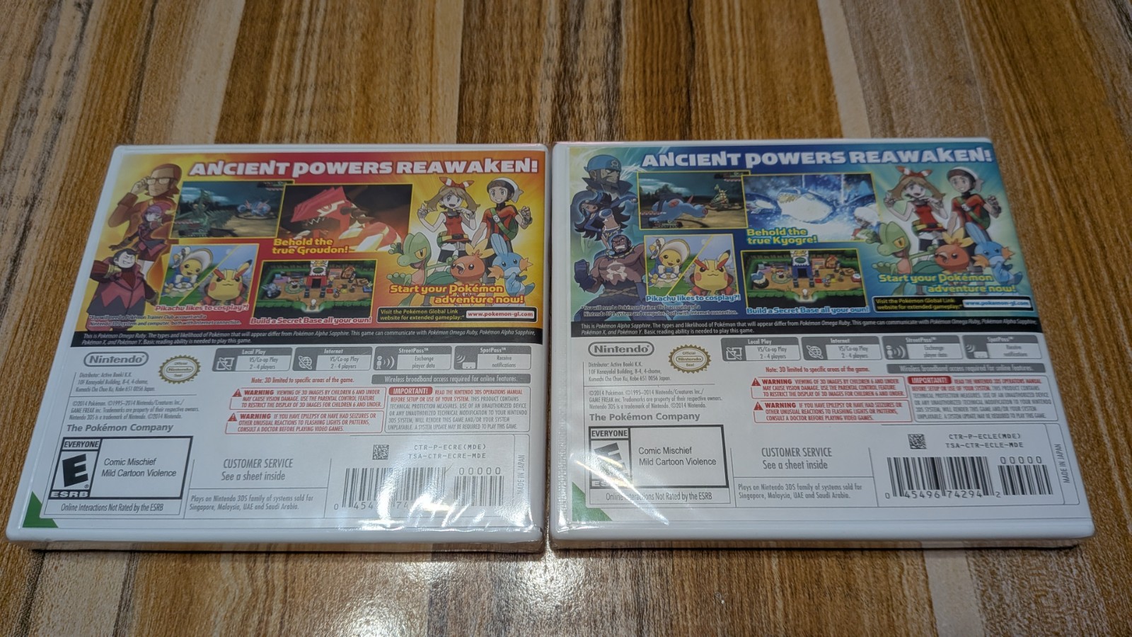 Pokemon – Omega Ruby & Alpha Sapphire – Nintendo 3DS – Brand New & Sealed