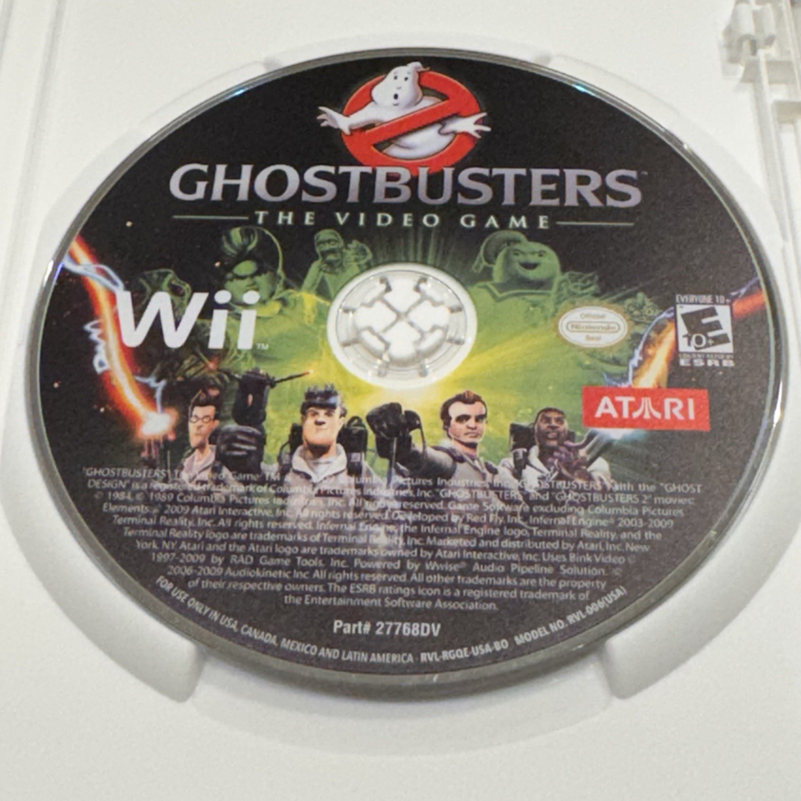 Ghostbusters: The Video Game (Wii, 2009) Complete CIB Manual FREE SHIPPING
