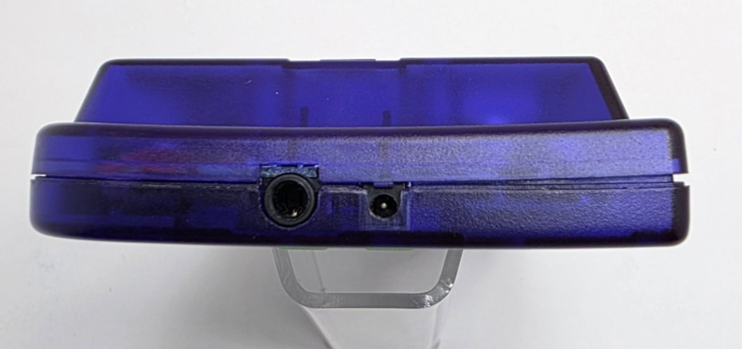 Midnight Purple- Gameboy Pocket -W IPS Screen Mod- New Shell New Buttons -Tested