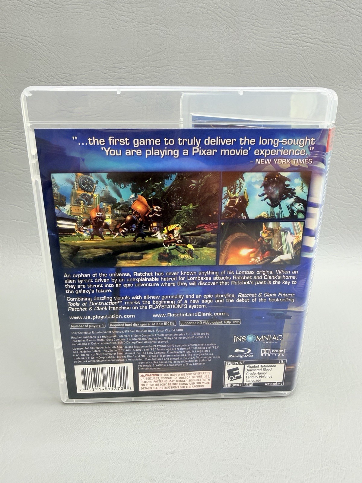Ratchet and Clank Tools of Destruction PlayStation 3 PS3 CIB – Pristine
