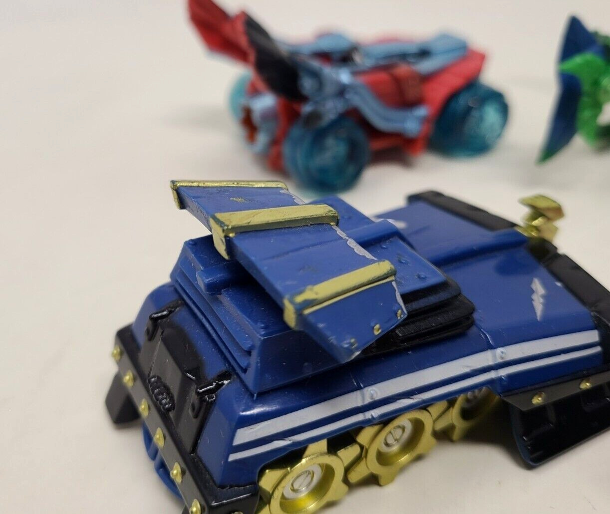 Skylanders Superchargers Stealth Elf Spitfire Lot of 3 Figures & 4 Vehicles