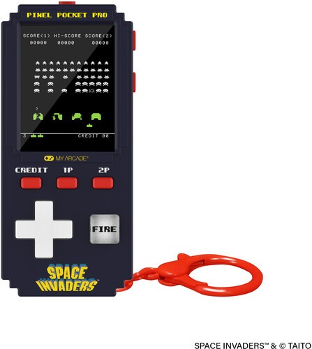 My Arcade – DGUNL-7133 Space Invader Pixel Pocket Pro Portable Handheld Gaming S