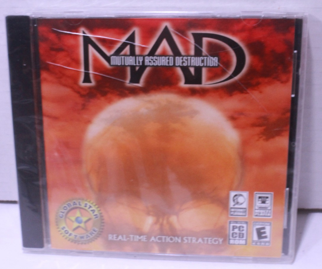 MAD Mutually Assured Destruction (PC CD ROM, 2001) RTS Global Star Software New