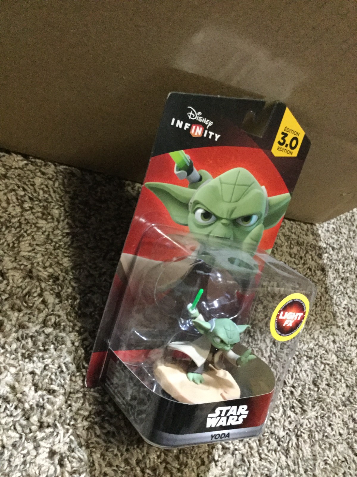 Disney Infinity 3.0 Edition Star Wars Yoda Character Figure Lightsaber | Sealed
