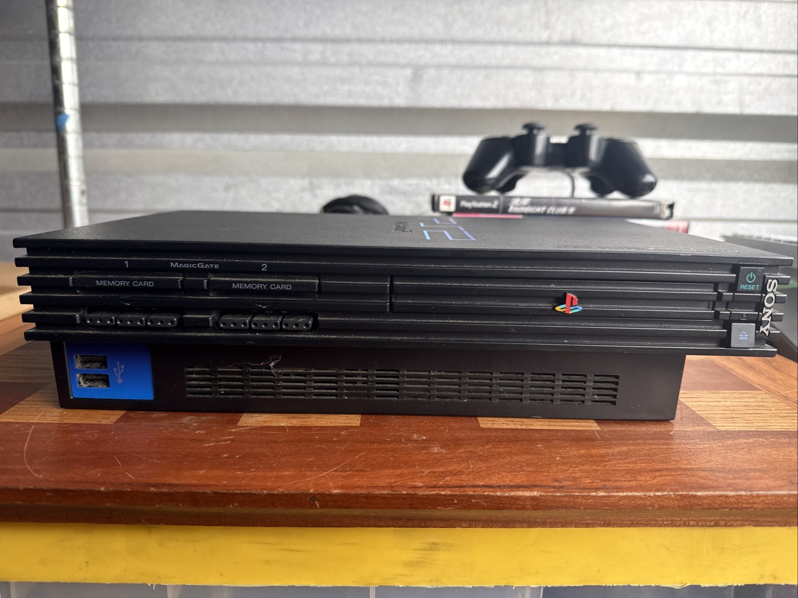 Sony PlayStation 2 Console SCPH-50001 Bundle W/ Controller, Games, & AV Cables