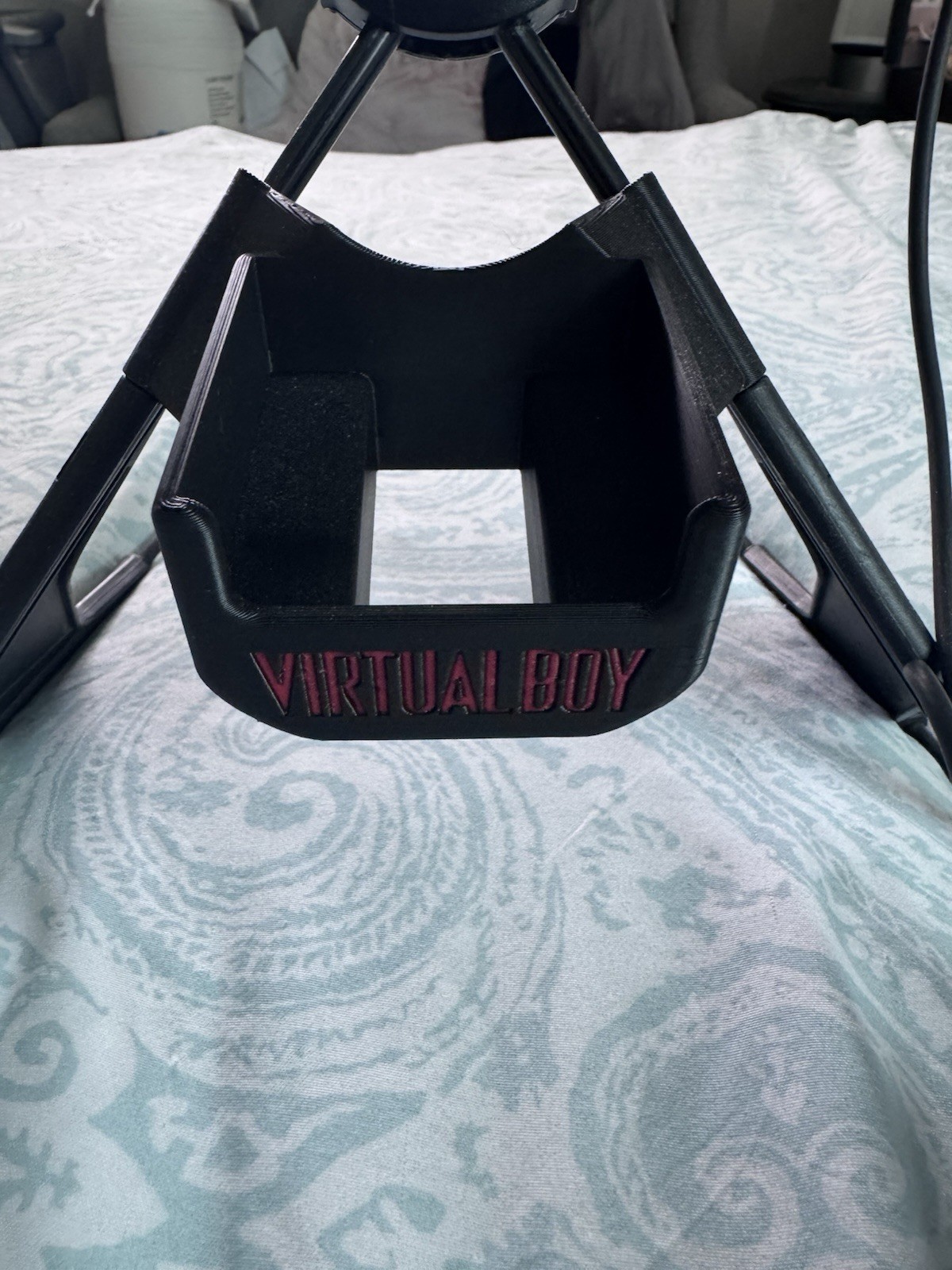 Nintendo Virtual Boy Console Bundle/lot. New Virtual Boy EYE Patch X2 Installed