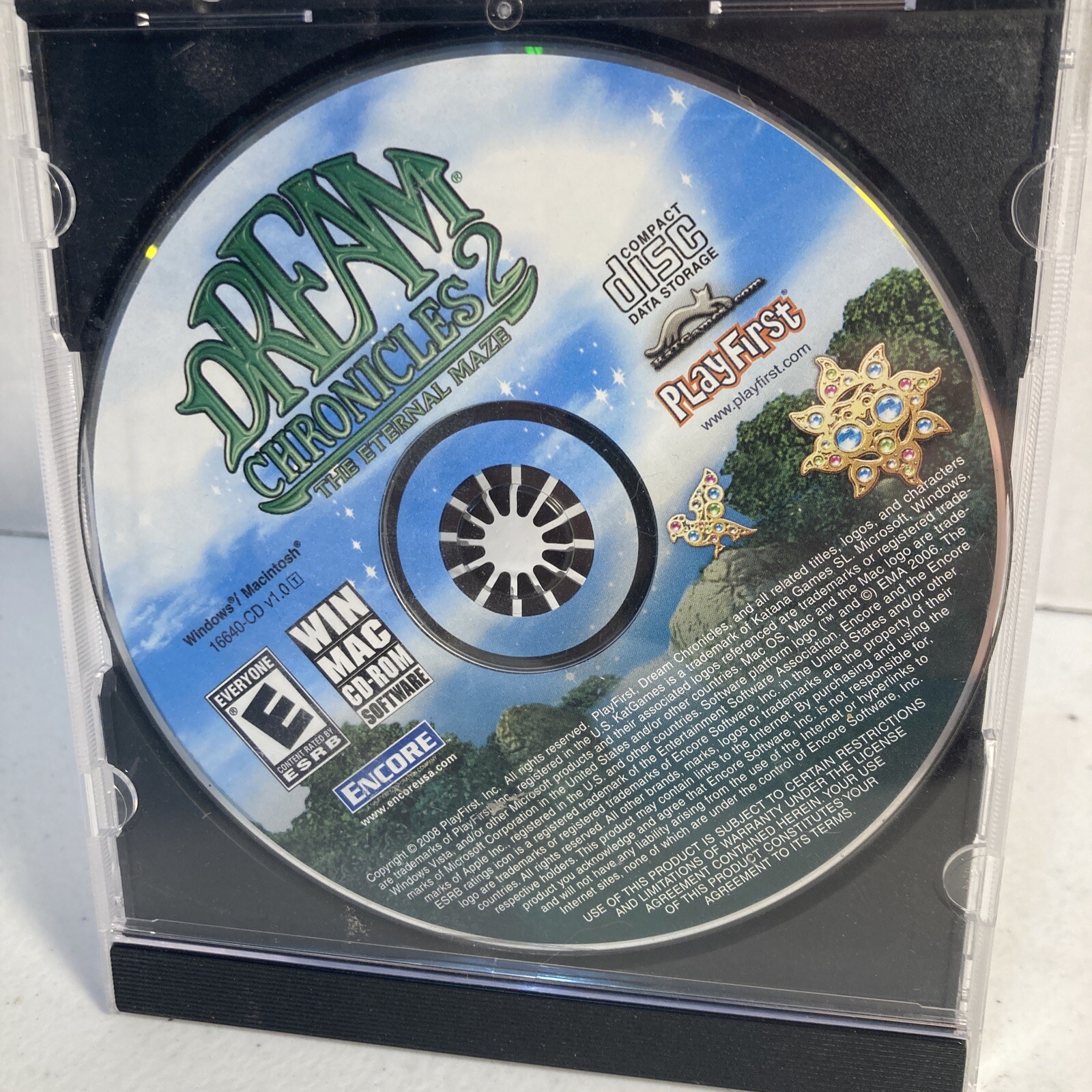 DREAM CHRONICLES 2 The Eternal Maze Adventure PC MAC Game Disc Only
