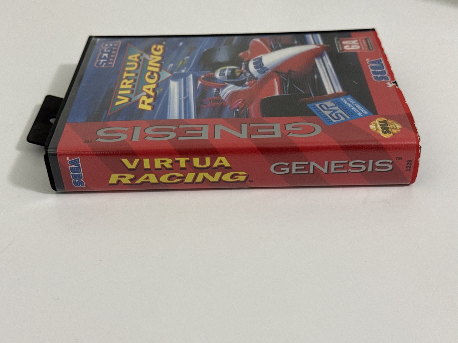 Virtua Racing (Sega Genesis, 1994) Fun Authentic Racing Game & Case Tested!