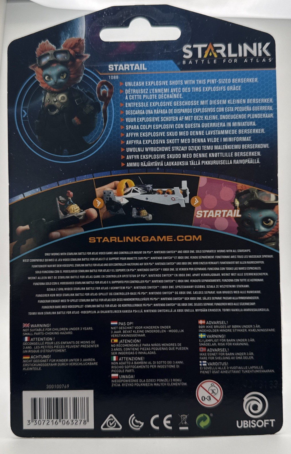 STARTAIL PILOT PILOT PACK – STARLINK BATTLE FOR ATLAS BRAND NEW RARE
