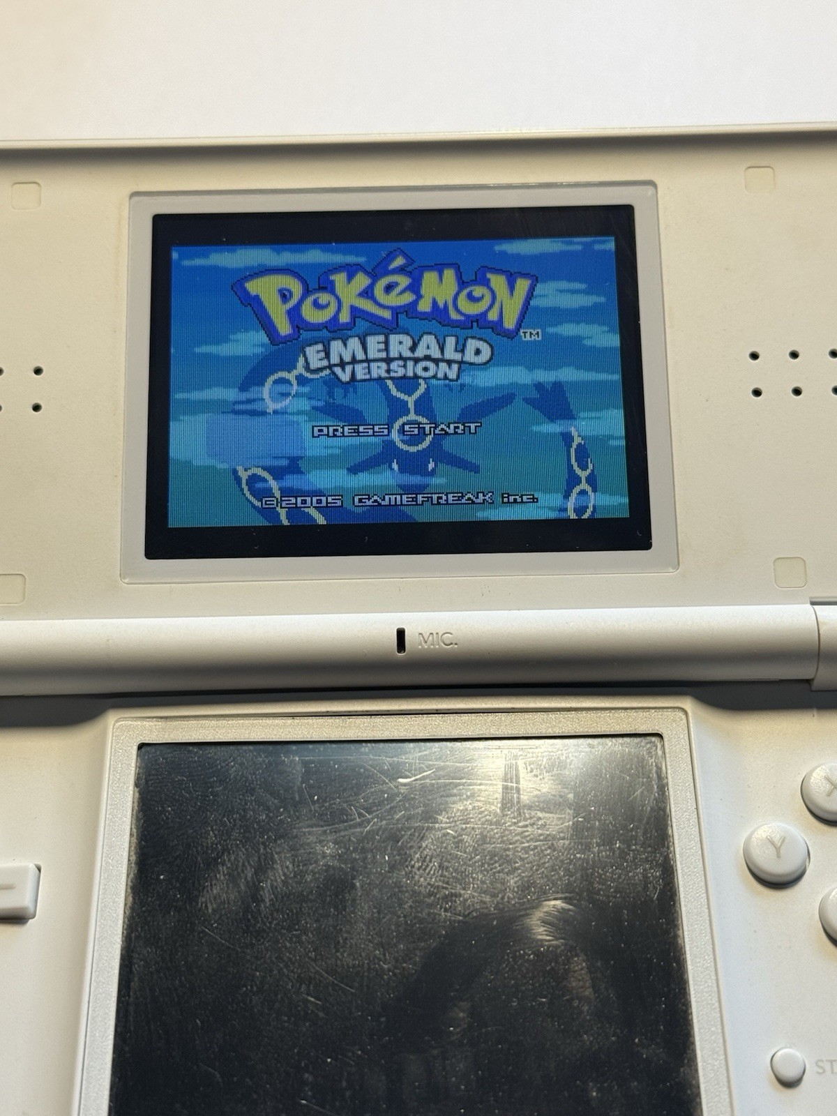 Pokémon Emerald Authentic w/PreOrder Tin, Tested Working, New Battery, Manual