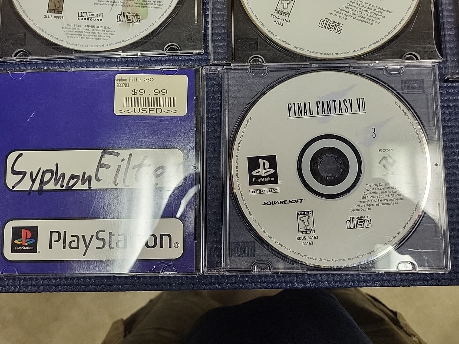 Lot of 8 Games +2 PS1 PSX PlayStation, condition varies, see description please