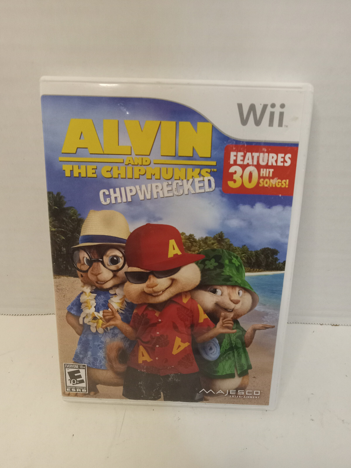 Nintendo Wii Alvin and the Chipmunks Chipwrecked 2011 CIB Tested