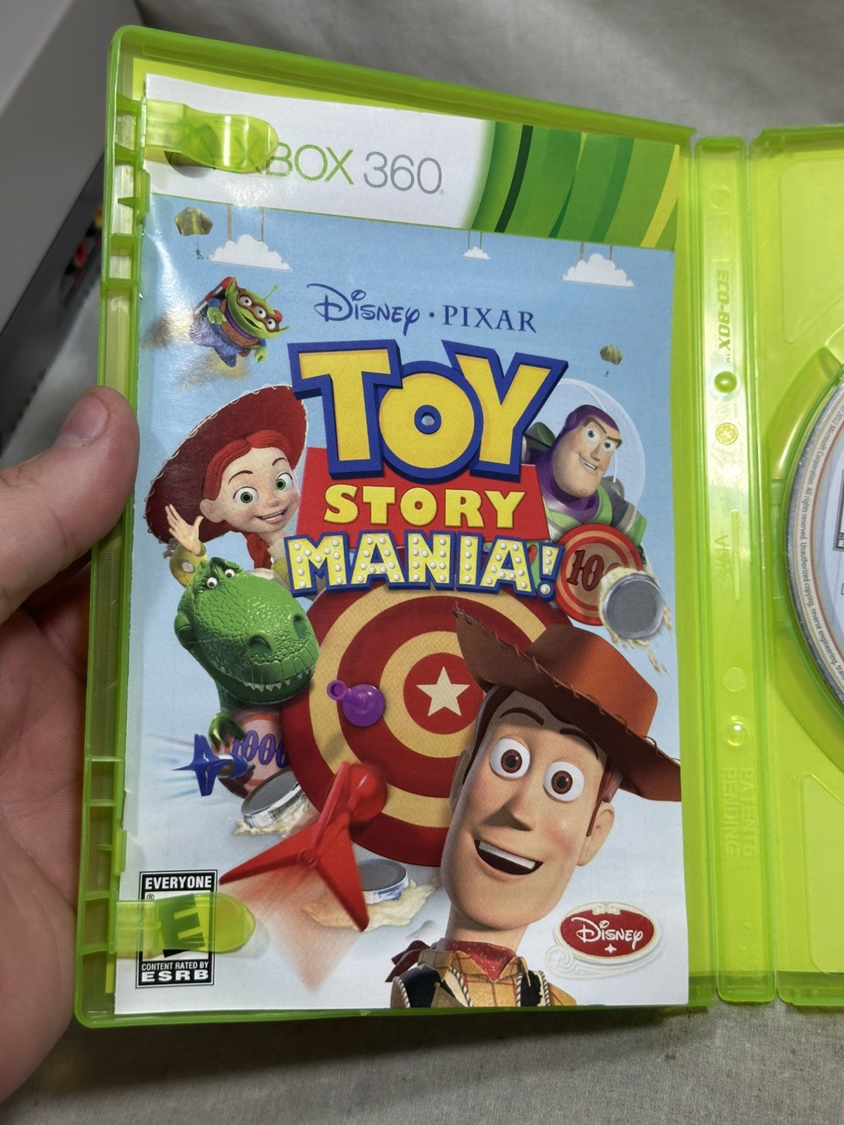 Toy Story Mania (Microsoft Xbox 360, 2012) Complete and Tested