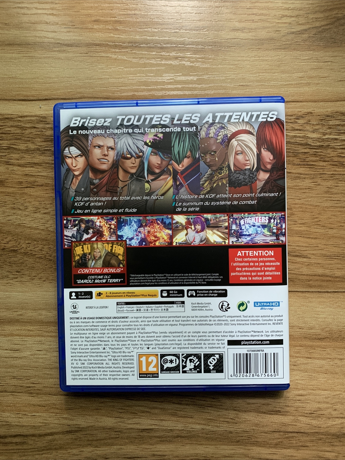 King of Fighters XV – Sony PlayStation 5 Never Played