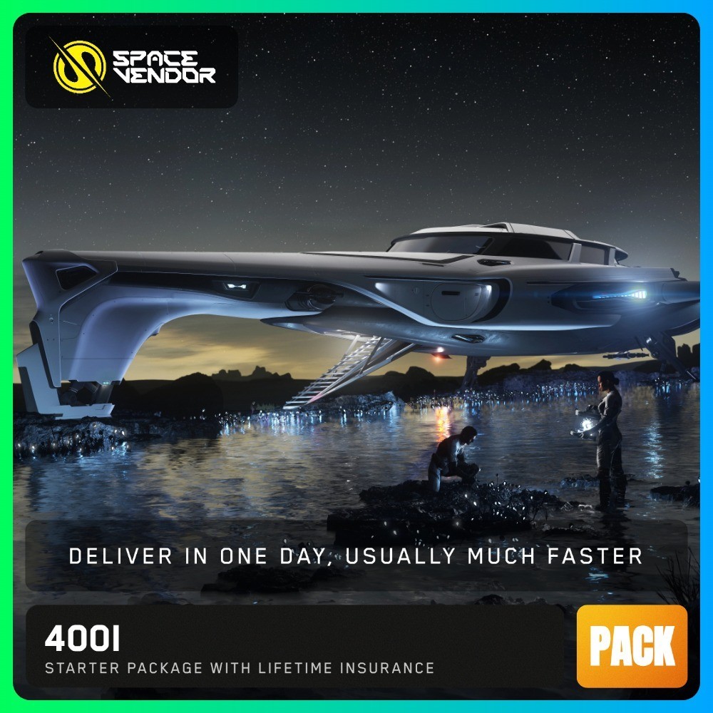 Star Citizen 400i LTI Starter Game Pack CCUd – Space Vendor