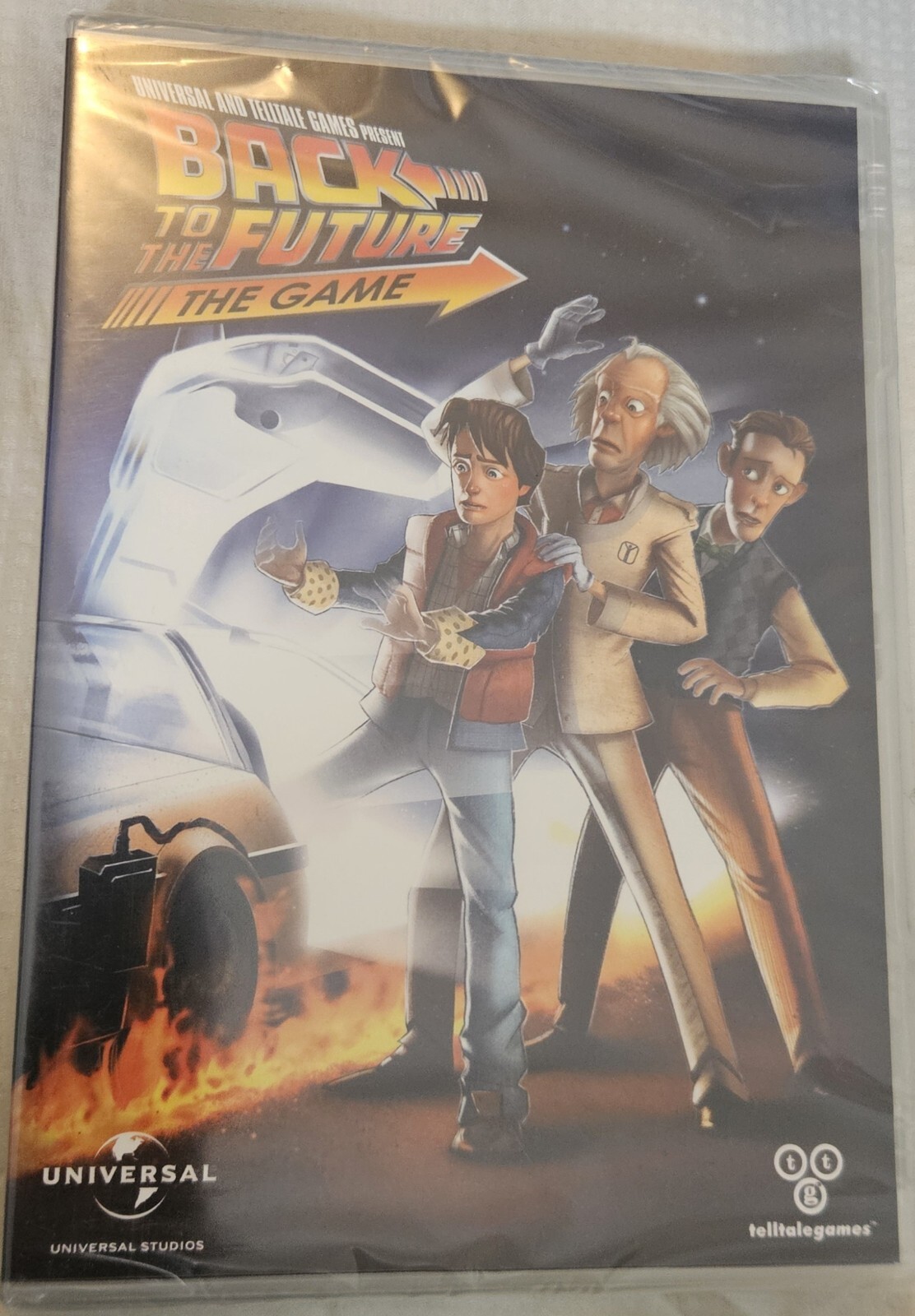 Back To The Future The Game PC MAC DVD RARE Brand New 2011